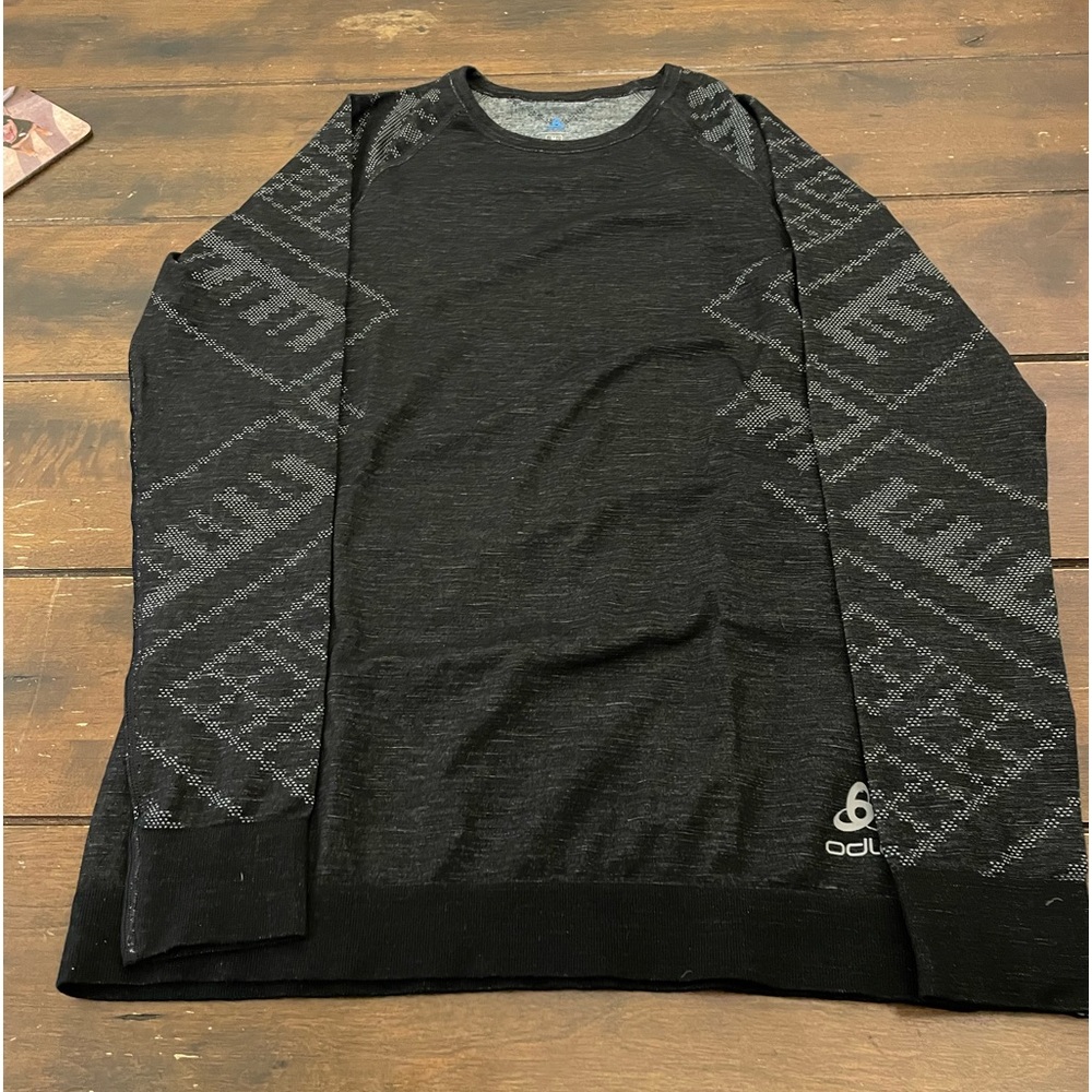 Odlo Women’s Performance Wool Warm Long Sleeve Base Layer